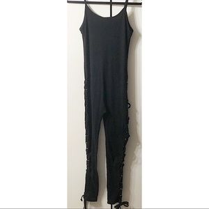 Laced leg Jumpsuit